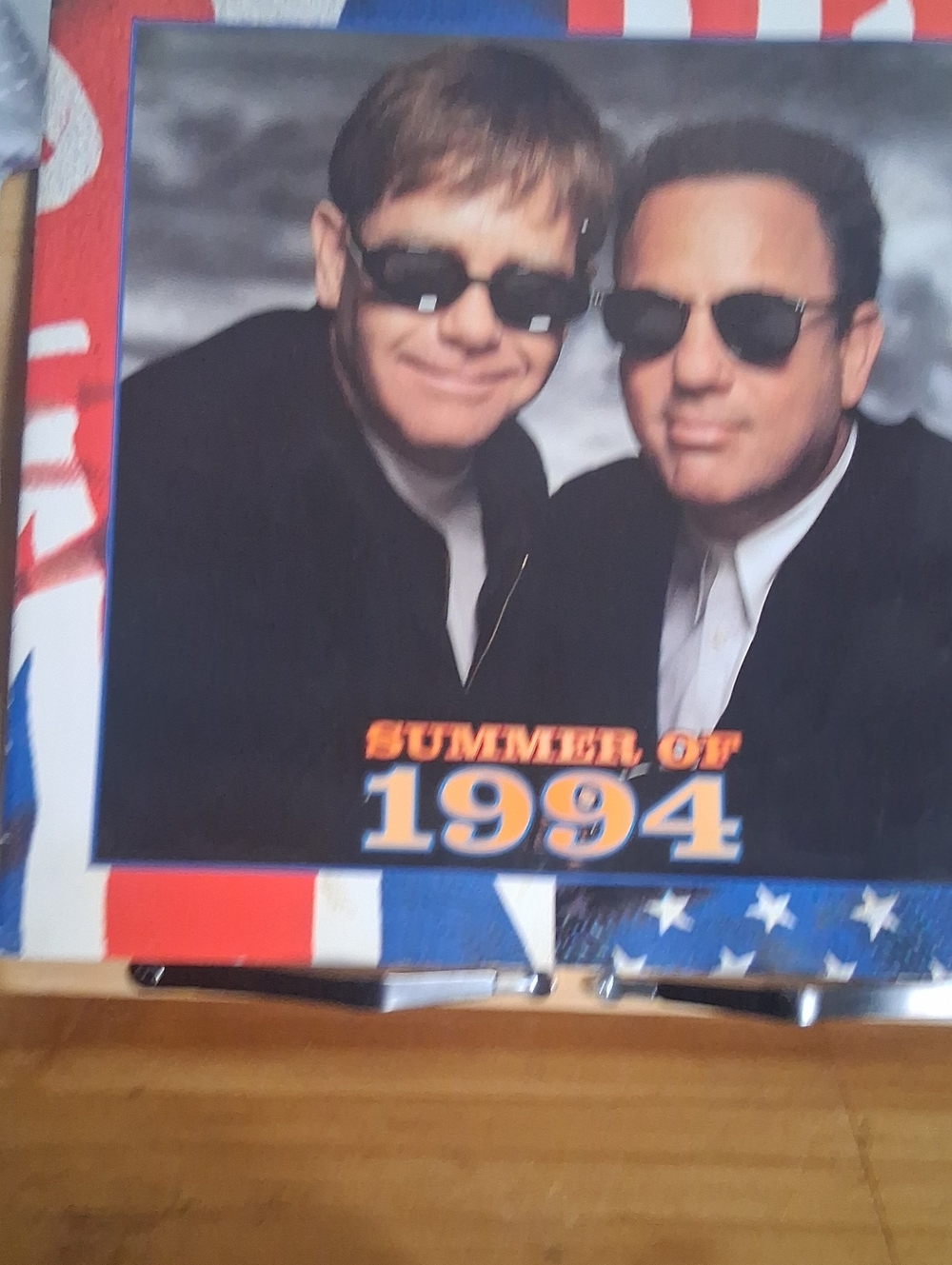 Summer of 1994 Concert Program - Elton John & Billy Joel